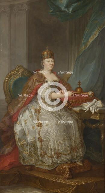 Maria Teresia, 1717-1780, German-Roman Empress Queen of Austria, c18th century. Creator: Anon.