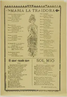 Maria the Traitor, n.d. Creator: José Guadalupe Posada