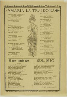 Maria the Traitor, n.d. Creator: José Guadalupe Posada