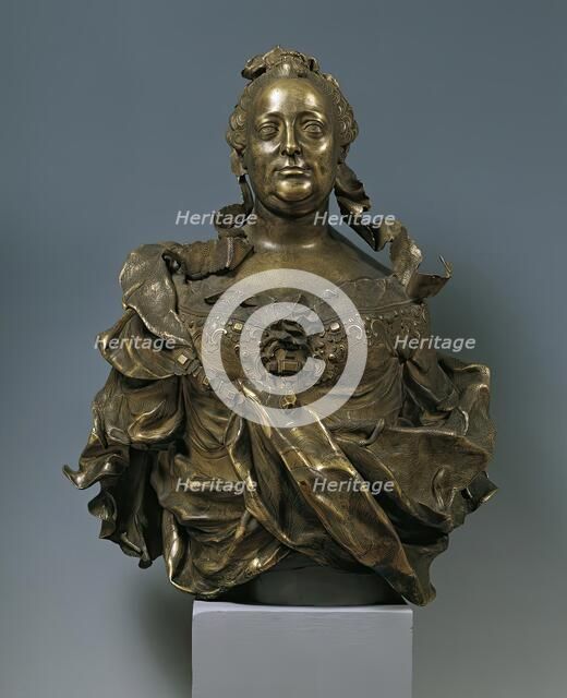 Maria Theresa, around 1760. Creators: Franz Xaver Messerschmidt, Maria Theresa.