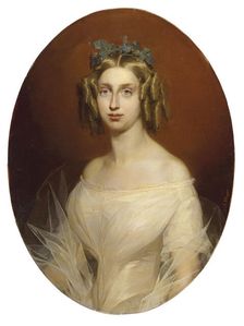 Maria Theresa of Austria (1801-1855), Queen of Sardinia, First half of the 19th cent.. Creator: Wagner, Albert (1816-1867)