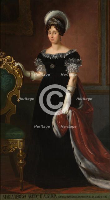 Maria Theresa of Austria-Este (1773-1832), Queen of Sardinia. Artist: Anonymous 