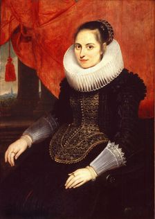Maria van Ghinderdeuren , 1625. Creator: Vos, Cornelis de (1584-1651)