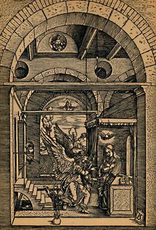 Maria Verkundigung (The Annunciation), c1503. Creator: Albrecht Durer