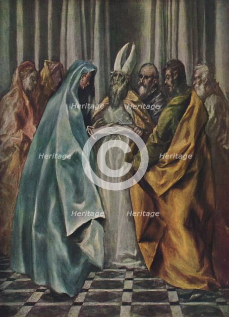 'Mariae Verlobnis', (The Betrothal of the Virgin), c1600- 1614, (1938). Artist: El Greco.