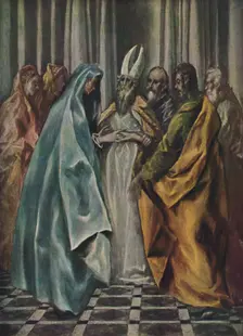 Mariae Verlobnis (The Betrothal of the Virgin), c1600- 1614, (1938). Artist: El Greco