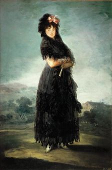 Mariana Waldstein (1763-1808), Ninth Marquise de Santa Cruz, c. 1797-1800. Creator: Goya, Francisco, de (1746-1828)