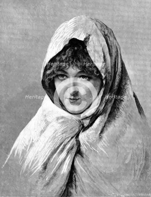 "Mariana" - by Professor Gellt, of Florence, 1890. Creator: Unknown.