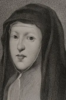 Mariana of Austria (1634-1696), Queen consort of Spain (1649-1665), 1879. Creators: Alphonse Charles Masson, Magin Pujadas