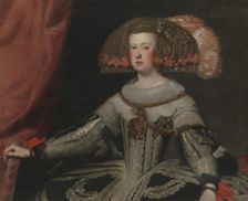 Mariana of Austria (1634-1696), Queen of Spain. Creator: Workshop of Velázquez (Spanish, Seville 1599-1660 Madrid)