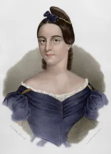 Mariana Pineda, (1804-31), Spanish heroine, liberal symbol of the struggle against..., 1869. Creator: A de Salas