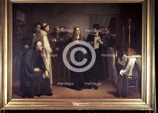 Mariana Pineda awaiting execution.
