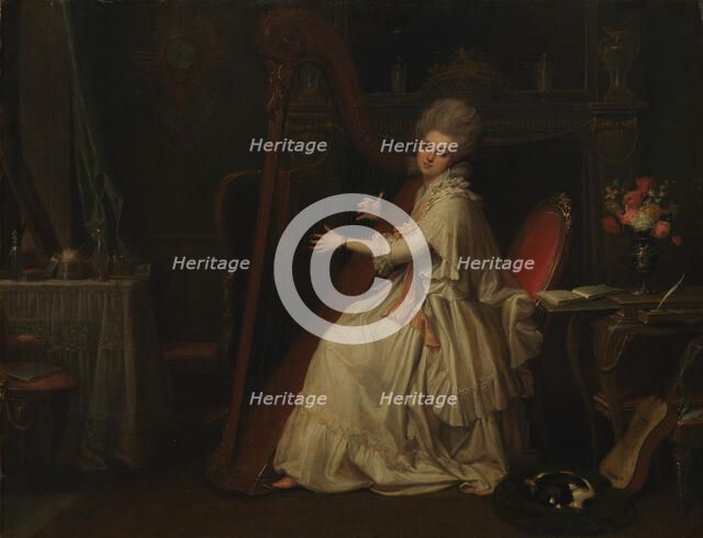 Marianne Dorothy Harland (1759-1785), Later Mrs. William Dalrymple. Creator: Richard Cosway.