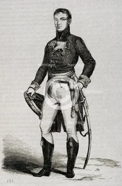 Mariano Alvarez de Castro, (1749-1810), Spanish military and liberal politician, 1853. Creator: Bernardo Rico.