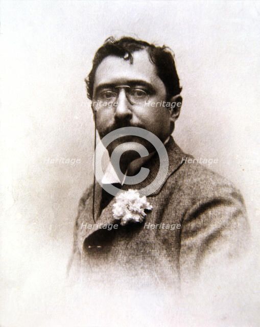 Mariano de Cavia (1855-1919) Spanish writer.