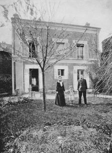Marie (1867-1934) and Pierre (1859-1906) Curie. Creator: Unknown