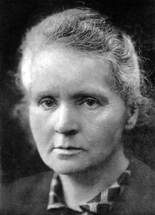 Marie Curie (1867-1934), Polish-born French physicist, 1926
