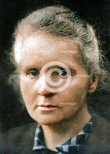Marie Curie (1867-1934), Polish-born French physicist, 1926. Creator: Unknown.