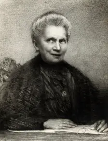Marie Curie. Creator: Unknown