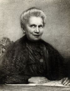 Marie Curie. Creator: Unknown