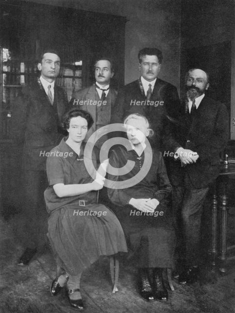 Marie Curie, Polish-born French physicist. Creator: Unknown.