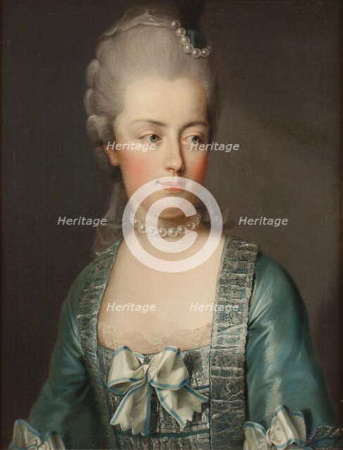 Marie Antoinette, 1755-1793, Archduchess of Austria, Queen of France, 1773. Creator: Joseph Hickel.