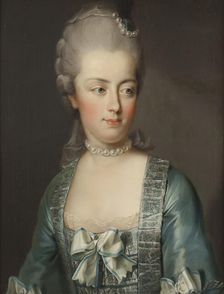 Marie Antoinette, 1755-1793, Archduchess of Austria, Queen of France, between c.1773 and c.1774. Creator: Joseph Hickel