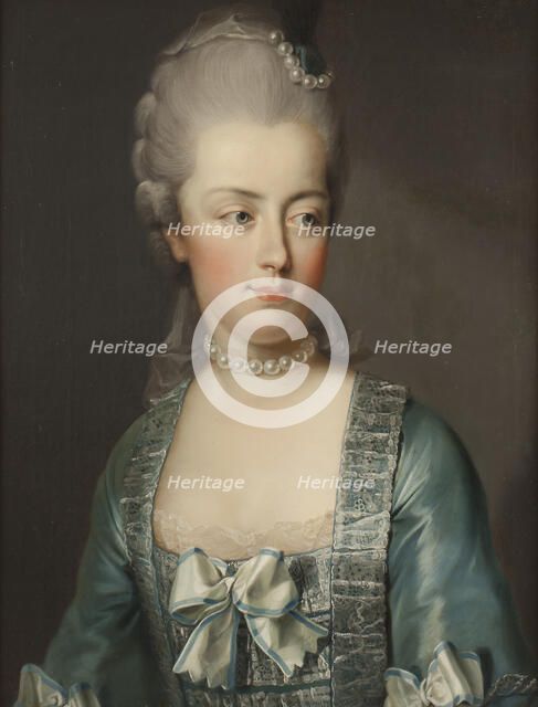 Marie Antoinette, 1755-1793, Archduchess of Austria, Queen of France, between c.1773 and c.1774. Creator: Joseph Hickel.
