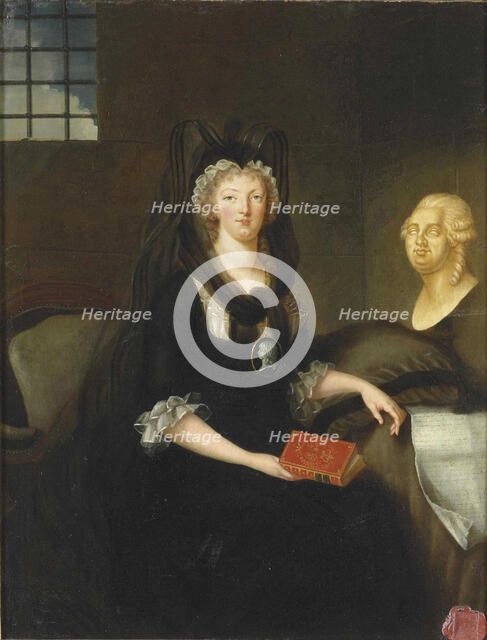 Marie Antoinette at the Conciergerie.