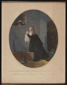 Marie Antoinette at the Conciergerie, ca 1797