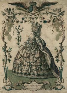 Marie Antoinette d'Autriche reine de France et de Navarre: marie?e a Versailles le 16 mai 1775. Creator: Anonymous