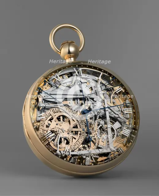 Marie Antoinette pocket watch No. 1160. Artist: Breguet, Abraham-Louis (1747-1823)