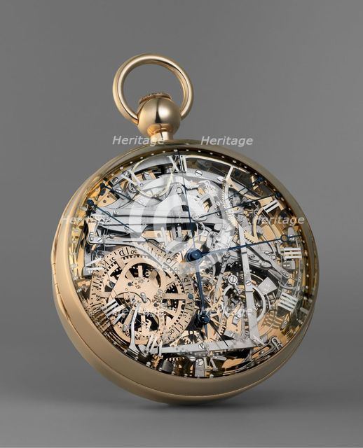 Marie Antoinette pocket watch No. 1160. Artist: Breguet, Abraham-Louis (1747-1823)