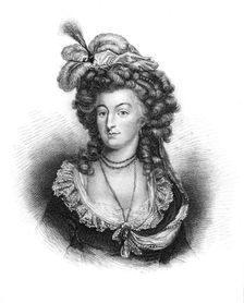 Marie Antoinette, Queen Consort of Louis XVI of France, (1843)