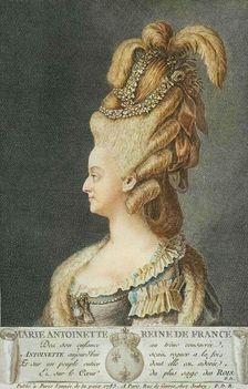 Marie Antoinette, Queen of France, 1783. Creator: Jean-Baptiste Isabey