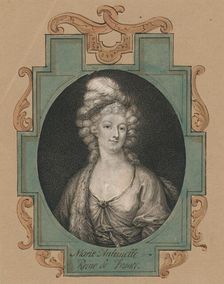 Marie Antoinette, Reine de France (19th century). Creator: Unknown
