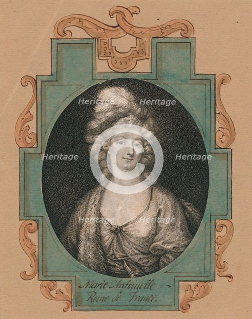 'Marie Antoinette, Reine de France', (19th century). Creator: Unknown.