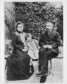 Marie and Pierre Curie, physicists, 1904. Creator: Unknown