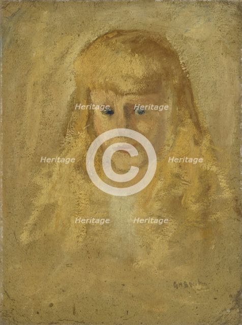 Marie Anne Henriette Breitner (geb.1882-06-14), the Painter's Half-sister, c.1890-c.1923. Creator: George Hendrik Breitner.