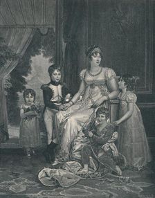 Marie-Annunciade-Caroline Bonaparte c1810, (1896). Artist: AE Anderson