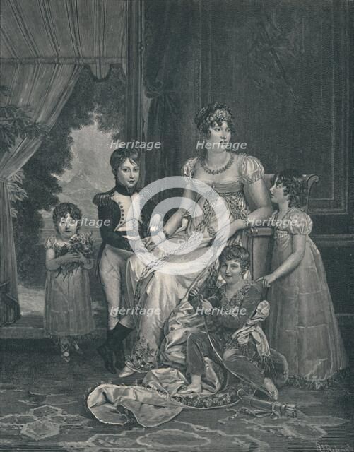 'Marie-Annunciade-Caroline Bonaparte', c1810, (1896). Artist: AE Anderson.