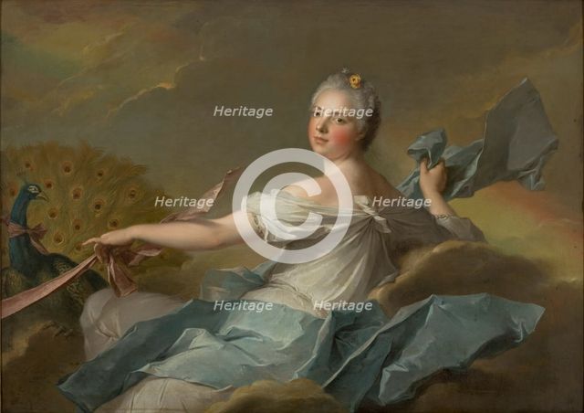 Marie Adélaïde of France (1732-1800) - The Air, 1751. Creator: Nattier, Jean-Marc (1685-1766).