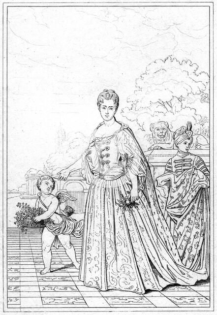 Marie Adelaide of Savoy, Duchess of Bourgogne, c17th century. Artist: Unknown