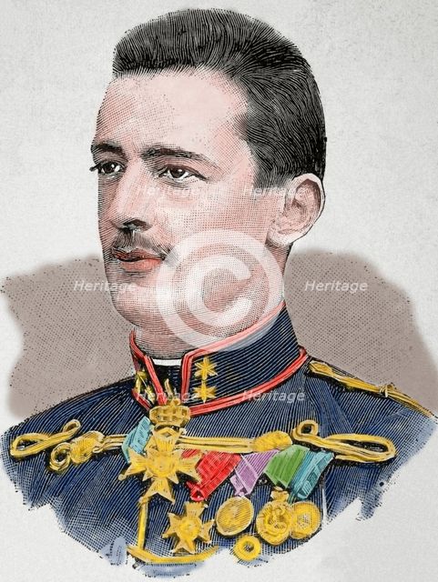 Marie Armand Patrice de Mac Mahon (1855-1927), 2nd duke of Magenta, French military, 1896. Creator: Unknown.