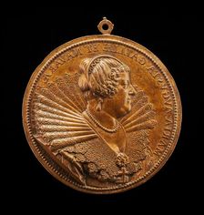 Marie de Medici, 1573-1642, Wife of King Henri IV of France 1600, 1624. Creator: Abraham Dupre