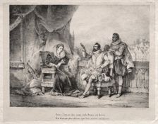 Marie de Medici and Henry IV of France. Creator: Horace Vernet (French, 1789-1863)