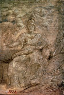 Marie de Medici as Pallas Athena 1622. Artist: Peter Paul Rubens