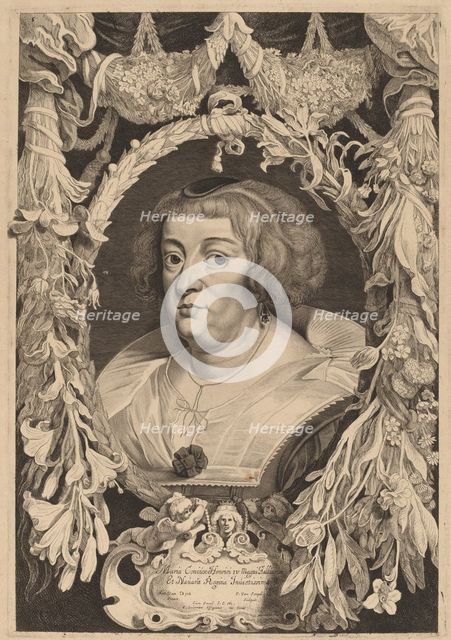 Marie de Medici. Creators: Pieter van Sompel, Pieter Claesz.
