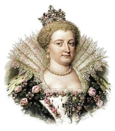 Marie de Medici, Queen Consort of Henry IV of France. Creator: Geoffroy