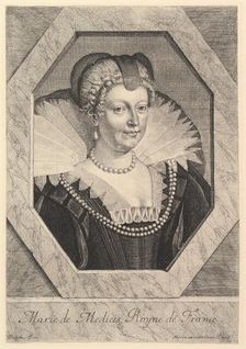 Marie de Medicis, reine de France. Creator: Jean Morin